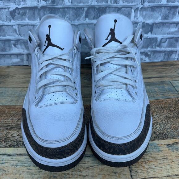Nike Air Jordan 3 Retro Mocha 2018 White Brown 136064-122 Mens Size 15 Rare main image 9